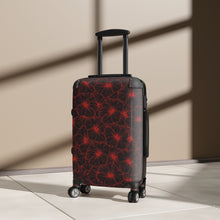 Load image into Gallery viewer, Hibiscus Suitcase (Red Outline)