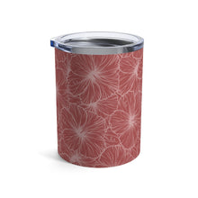 Load image into Gallery viewer, Hibiscus Tumbler Cup 10oz (Light Pink)