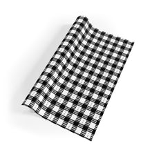 Load image into Gallery viewer, Kanaka Plaid Wrapping Paper (White)