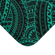 Load image into Gallery viewer, Tribal Bath Mat (Teal)