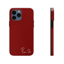 Load image into Gallery viewer, Spear Script Phone Case (Red)