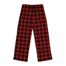 Load image into Gallery viewer, Women’s Kanaka Plaid Pajama Pants (Red)