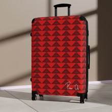 Load image into Gallery viewer, ‘Io Script Suitcase (Red)