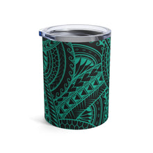 Load image into Gallery viewer, Tribal Tumbler Cup 10oz (Teal)