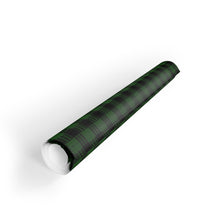 Load image into Gallery viewer, Kanaka Plaid Wrapping Paper (Green)