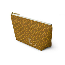 Load image into Gallery viewer, Spear Script Accessory Pouch w T-bottom