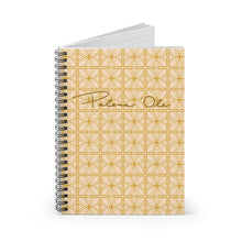 Load image into Gallery viewer, Lani Spiral Notebook - Ruled Line (Yellow)
