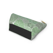 Load image into Gallery viewer, Light Kalo Script Accessory Pouch w T-bottom