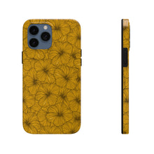 Load image into Gallery viewer, Hibiscus Phone Case (Yellow)