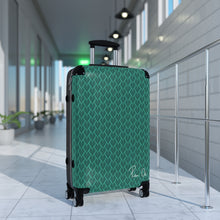 Load image into Gallery viewer, Spear Suitcase (Teal)