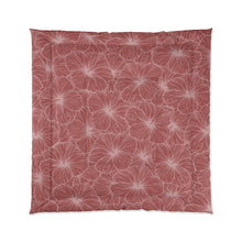 Load image into Gallery viewer, Hibiscus Comforter (Light Pink)