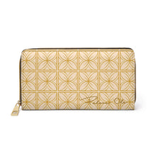 Load image into Gallery viewer, Lani Zipper Wallet (Yellow)