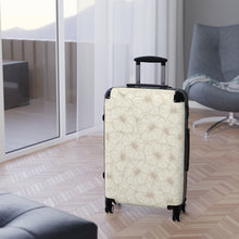Load image into Gallery viewer, Hibiscus Suitcase (Off White)