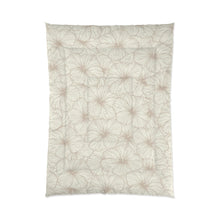 Load image into Gallery viewer, Hibiscus Comforter (Off White)