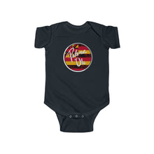 Load image into Gallery viewer, Kanaka Kollection Palena ‘Ole Flag Infant Fine Jersey Bodysuit (Red)