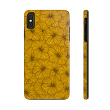 Load image into Gallery viewer, Hibiscus Phone Case (Yellow)