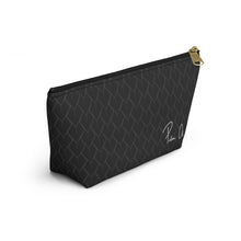 Load image into Gallery viewer, Spear Script Accessory Pouch w T-bottom