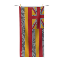 Load image into Gallery viewer, Tribal Flag Polycotton Towel (Yellow &amp; Gray)
