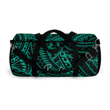 Load image into Gallery viewer, Tribal Script Duffel Bag (Teal)