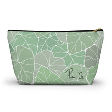Load image into Gallery viewer, Light Kalo Script Accessory Pouch w T-bottom