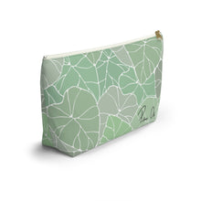 Load image into Gallery viewer, Light Kalo Script Accessory Pouch w T-bottom