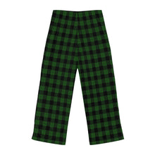 Load image into Gallery viewer, Women’s Kanaka Plaid Pajama Pants (Green)