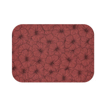 Load image into Gallery viewer, Hibiscus Bath Mat (Pink)