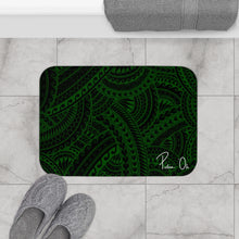 Load image into Gallery viewer, Tribal Bath Mat (Green)