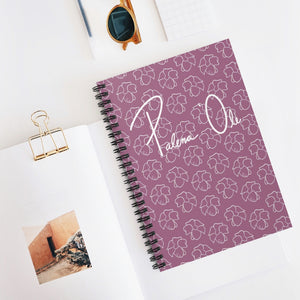 Puakenikeni Spiral Notebook - Ruled Line (Purple)