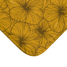 Load image into Gallery viewer, Hibiscus Bath Mat (Yellow)