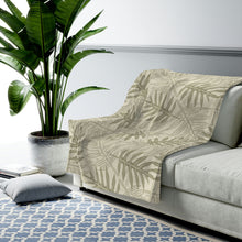 Load image into Gallery viewer, Laua’e Velveteen Plush Blanket