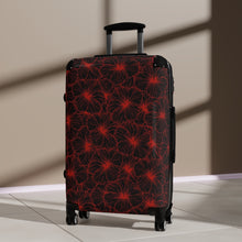 Load image into Gallery viewer, Hibiscus Suitcase (Red Outline)