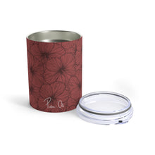 Load image into Gallery viewer, Hibiscus Tumbler Cup 10oz (Pink)