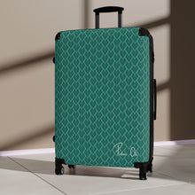 Load image into Gallery viewer, Spear Suitcase (Teal)