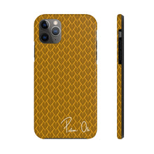 Load image into Gallery viewer, Spear Script Phone Case (Yellow)