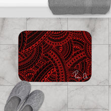 Load image into Gallery viewer, Tribal Bath Mat (Red)