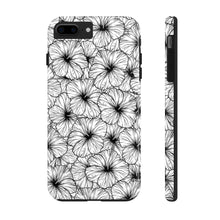 Load image into Gallery viewer, Hibiscus Phone Case (B&W)