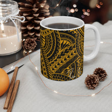 Load image into Gallery viewer, Tribal Graphic Mug 11oz (Yellow)