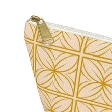 Load image into Gallery viewer, Lani Accessory Pouch w T-bottom (Yellow)