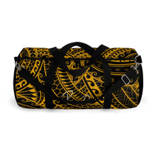 Load image into Gallery viewer, Tribal Script Duffel Bag (Yellow)