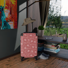 Load image into Gallery viewer, Hibiscus Cabin Suitcase (Light Pink)