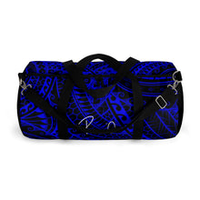 Load image into Gallery viewer, Tribal Script Duffel Bag (Royal Blue)