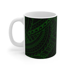 Load image into Gallery viewer, Tribal Graphic Mug 11oz (Green)