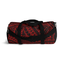 Load image into Gallery viewer, Tribal Script Duffel Bag (Red)
