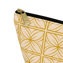 Load image into Gallery viewer, Lani Accessory Pouch w T-bottom (Yellow)