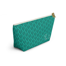 Load image into Gallery viewer, Spear Script Accessory Pouch w T-bottom