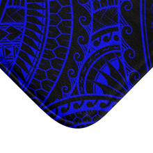Load image into Gallery viewer, Tribal Bath Mat (Royal Blue)