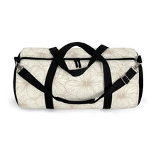 Load image into Gallery viewer, Hibiscus Duffel Bag (Off White)