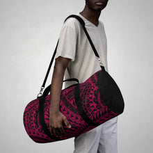 Load image into Gallery viewer, Tribal Script Duffel Bag (Pink)
