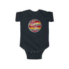 Load image into Gallery viewer, Kanaka Kollection Palena ‘Ole Flag Infant Fine Jersey Bodysuit (Y&G)